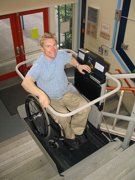 Wheelchair Lift Travelling
